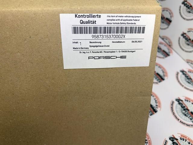 PORSCHE 95873153700G2X Накладка (крышка) зеркала заднего вида левая в наличии Одесса