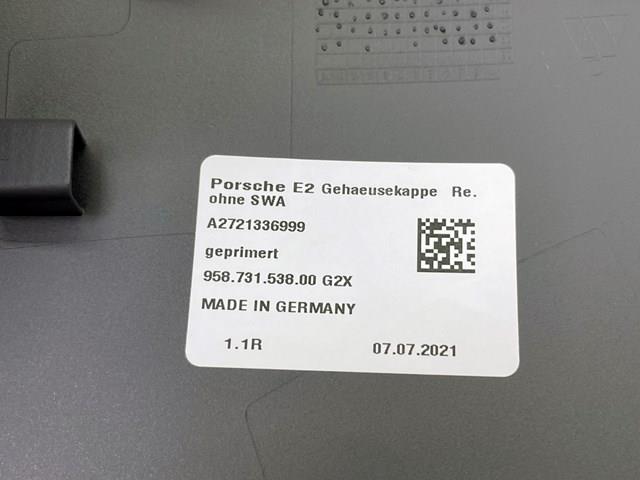 PORSCHE 95873153800G2X Накладка (крышка) зеркала заднего вида правая в наличии Тернополь
