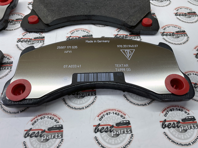 97035194907 PORSCHE Передние тормозные колодки купить в Ужгород