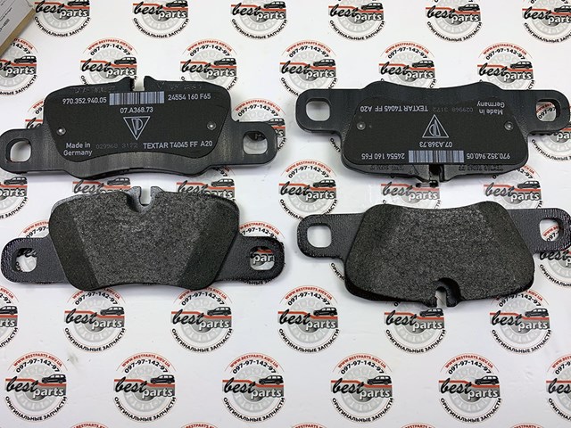 97035294905 PORSCHE Колодки тормозные задние дисковые купить в Сумы