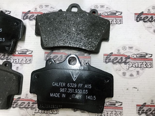 PORSCHE 98735193903 Колодки тормозные передние дисковые в наличии Запорожье