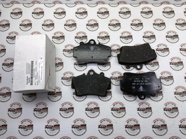 98735193904 PORSCHE Колодки тормозные передние дисковые купить в Тернополь
