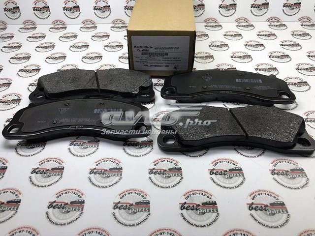 Колодки тормозные передние дисковые 99135194702 PORSCHE