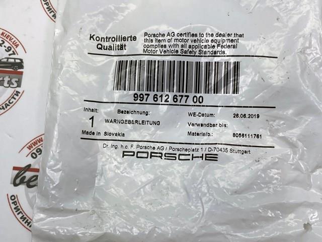 Датчик износа передних тормозных колодок porsche 997t/997t2 911 turbo/gt 2 99761267700