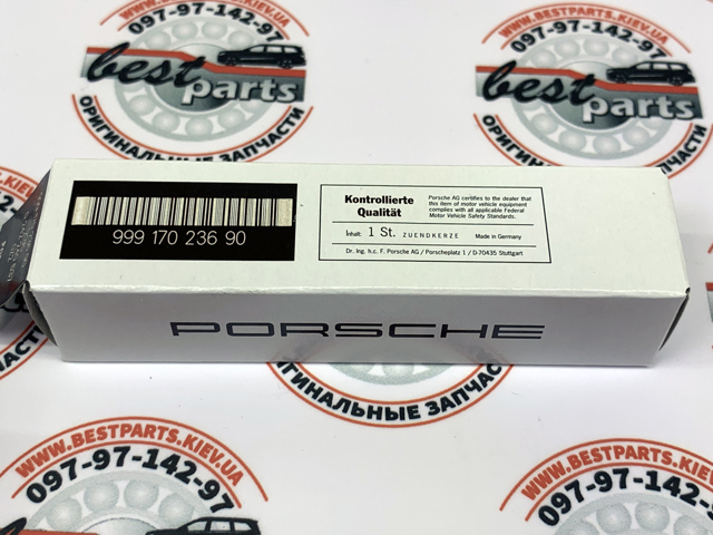 PORSCHE 99917022890 Свеча зажигания в наличии Киев