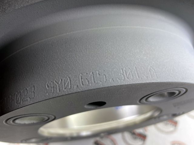 PORSCHE 9Y0615301A Передние тормозные диски в наличии Житомир