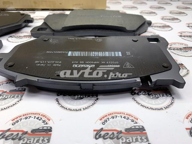 9Y0698151AD PORSCHE Колодки тормозные передние дисковые купить в Каменское