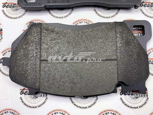 PORSCHE 9Y0698151AD Передние тормозные колодки в наличии Николаев