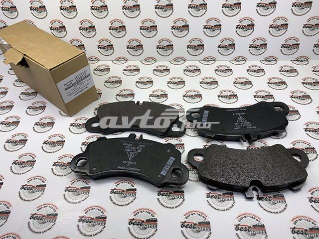 9Y0698151R PORSCHE Колодки тормозные передние дисковые купить в Запорожье