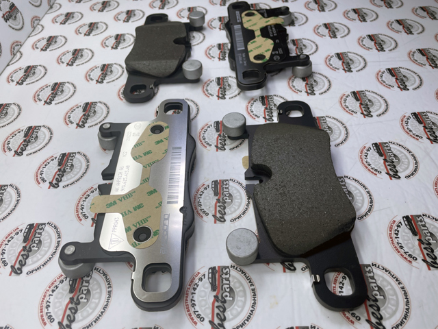 PORSCHE 9Y0698451AB Колодки тормозные задние дисковые в наличии Ужгород