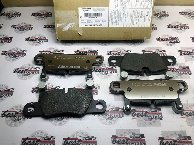 PORSCHE 9Y0698451E Колодки тормозные задние дисковые в наличии Украина