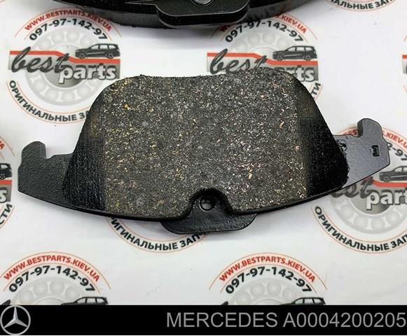 MERCEDES A0004200205 Колодки тормозные задние дисковые в наличии Киев