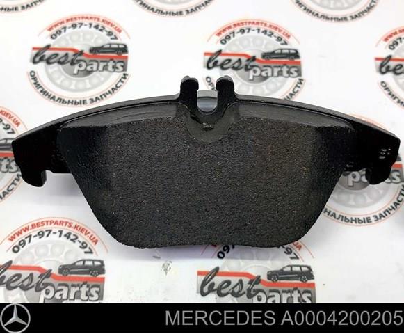 0004200205 MERCEDES Колодки тормозные задние дисковые купить в Украина