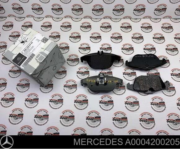 0004200205 MERCEDES Колодки тормозные задние дисковые купить в Одесса