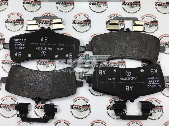 A0004203800 MERCEDES Колодки тормозные передние дисковые купить в Запорожье
