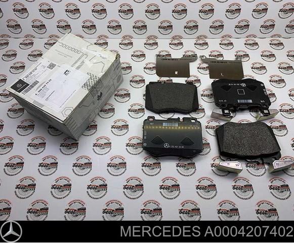 MERCEDES A0004207402 Колодки тормозные передние дисковые в наличии Николаев