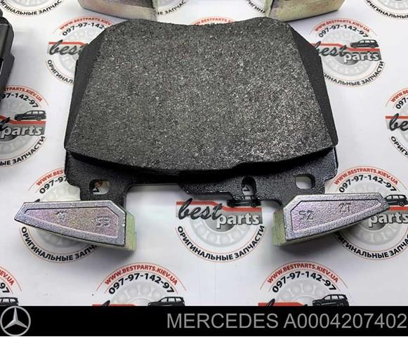 MERCEDES A0004207402 Передние тормозные колодки в наличии Ужгород