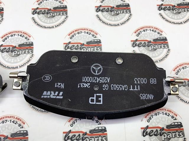 MERCEDES A0004208903 Передние тормозные колодки в наличии Чернигов
