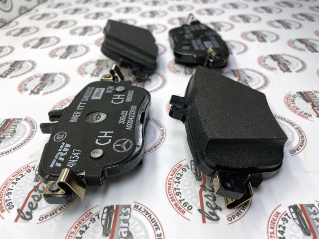 A0004209203 MERCEDES Колодки тормозные задние дисковые купить в Сумы