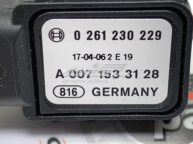 A0071533128 MERCEDES Датчик давления во впускном коллекторе, MAP купить в Каменское