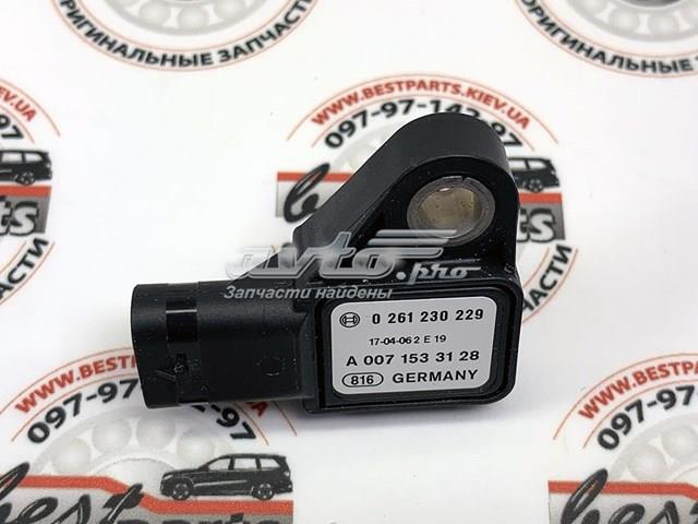 A0071533128 MERCEDES Датчик давления во впускном коллекторе, MAP купить в Днепр