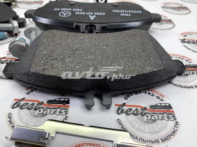 A0074201620 MERCEDES Колодки тормозные передние дисковые купить в Тернополь