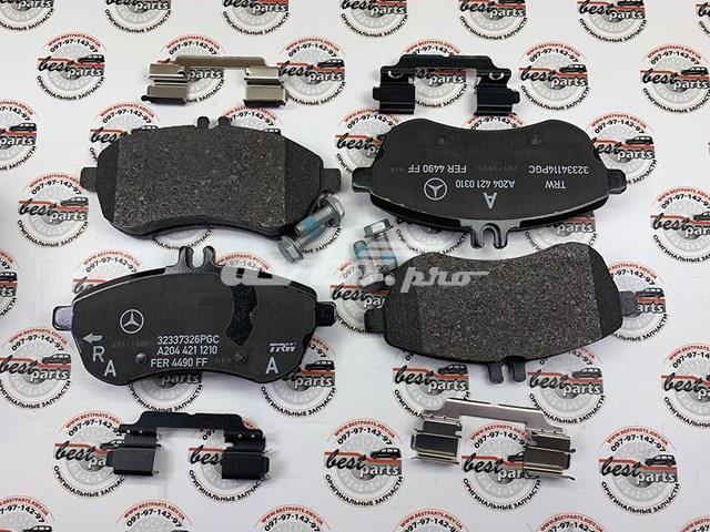 MERCEDES 0074201620 Колодки тормозные передние дисковые в наличии Черновцы