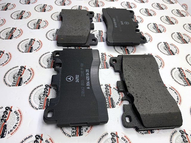 MERCEDES 0074207220 Колодки тормозные задние дисковые в наличии Николаев