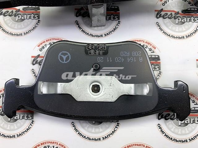A1644202420 MERCEDES Колодки тормозные задние дисковые купить в Львов