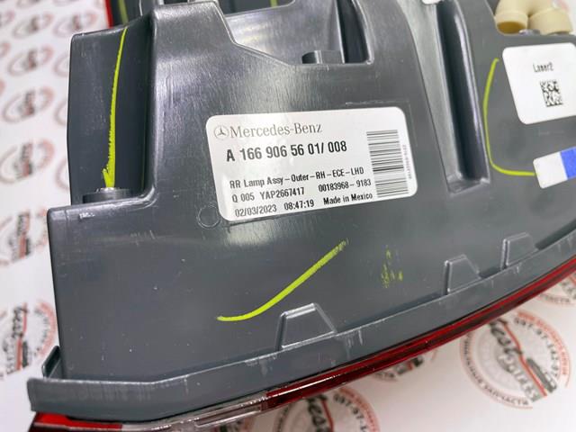 A1669065601 MERCEDES Фонарь задний правый внешний купить в Украина