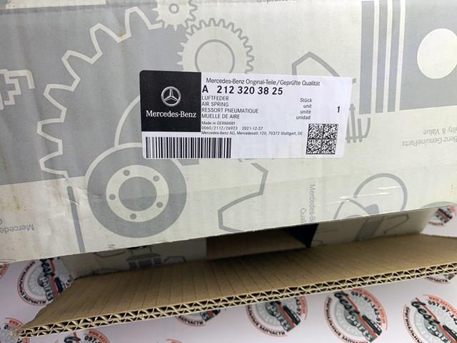 A2123203825 MERCEDES Пневмоподушка (пневморессора) моста заднего купить в Сумы