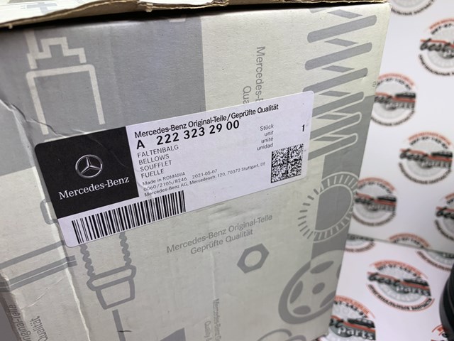 MERCEDES A2223232900 Буфер (отбойник) амортизатора переднего + пыльник в наличии Тернополь
