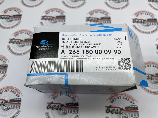 MERCEDES A266180000990 Фильтр масляный в наличии Львов