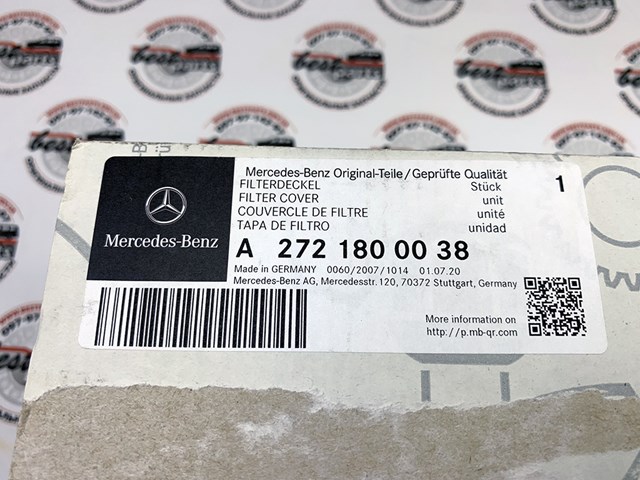MERCEDES A2721800038 Крышка масляного фильтра в наличии Житомир