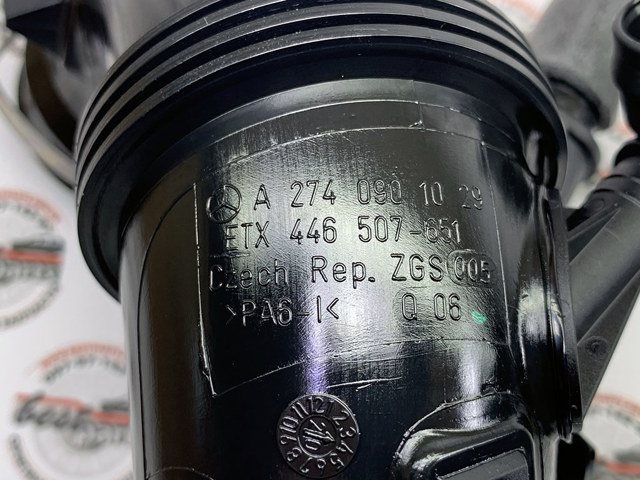 MERCEDES A274090560080 Патрубок воздушный, вход в турбину (наддув) в наличии Черновцы