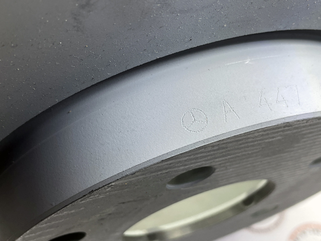 MERCEDES 4474210312 Передние тормозные диски в наличии Украина