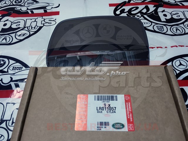 LR011057 LAND ROVER Стекло левого зеркала заднего вида купить в Тернополь