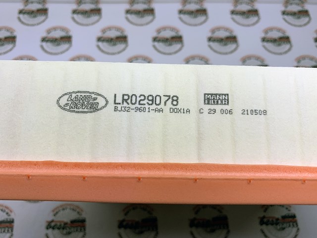 LR029078 LAND ROVER Фильтр воздушный купить в Полтава