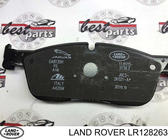 LR128263 LAND ROVER Колодки тормозные передние дисковые купить в Павлоград