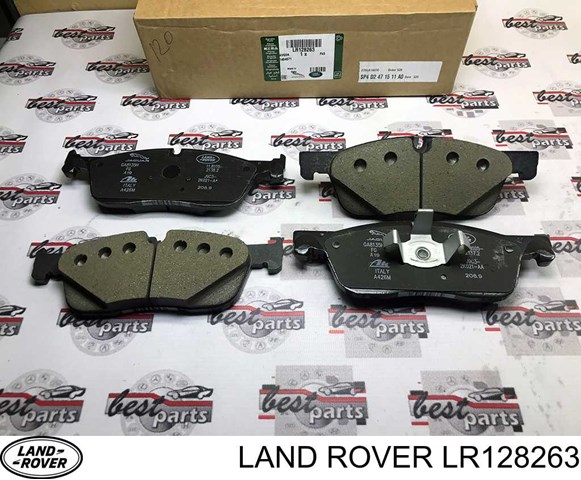 LR128263 LAND ROVER Колодки тормозные передние дисковые купить в Ровно