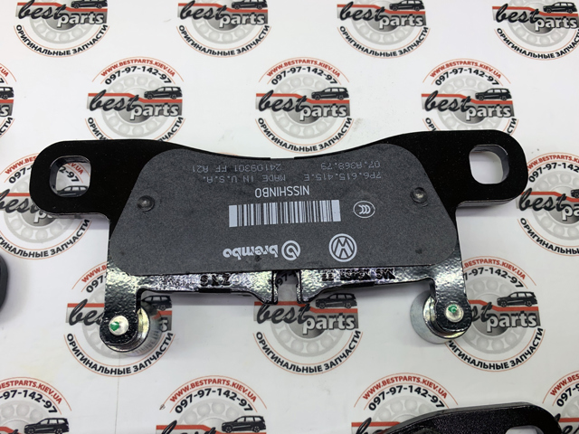 PORSCHE PAA698451 Колодки тормозные задние дисковые в наличии Чернигов