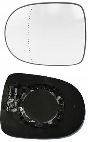 Вкладыш зеркала с подогревом левый renault modus 2007-2012 6064542E