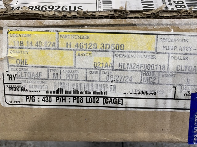 461203D600 HYUNDAI Насос масляный АКПП купить в Каменское