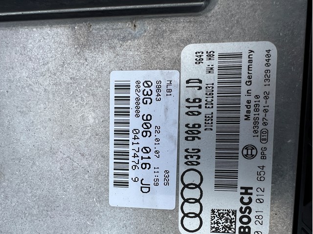 03G906016JD VAG Модуль управления (ЭБУ) двигателем купить в Полтава