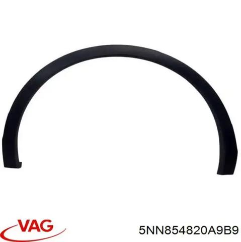 Расширитель задней арки колеса, правый 5NN854820A9B9 VAG