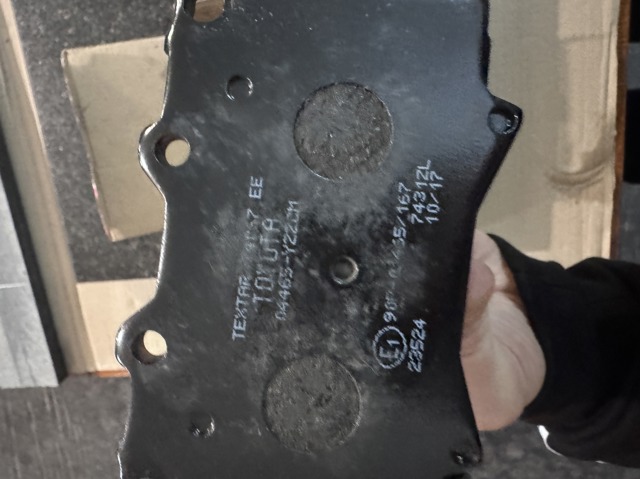 04465YZZCM TOYOTA Колодки тормозные передние дисковые купить в Днепр
