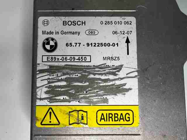 Unidade de controle de airbag para BMW 1 123 D N47D20B 65779122500