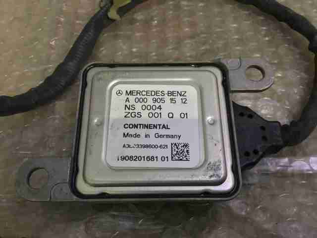 Sensor de óxidos de nitrogênio NOX A0009051512 Mercedes