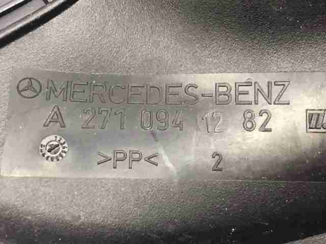 Cano derivado de ar, entrada de filtro de ar A2710941282 Mercedes