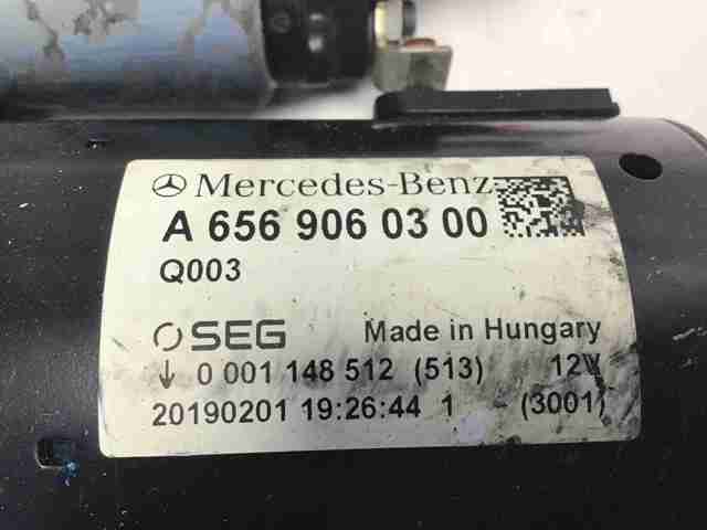 Motor de arranco A6569060300 Mercedes